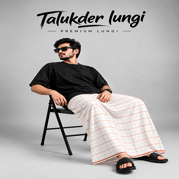 Talukdar Lungi C5516-A – Premium Cotton (5.5 Hand)