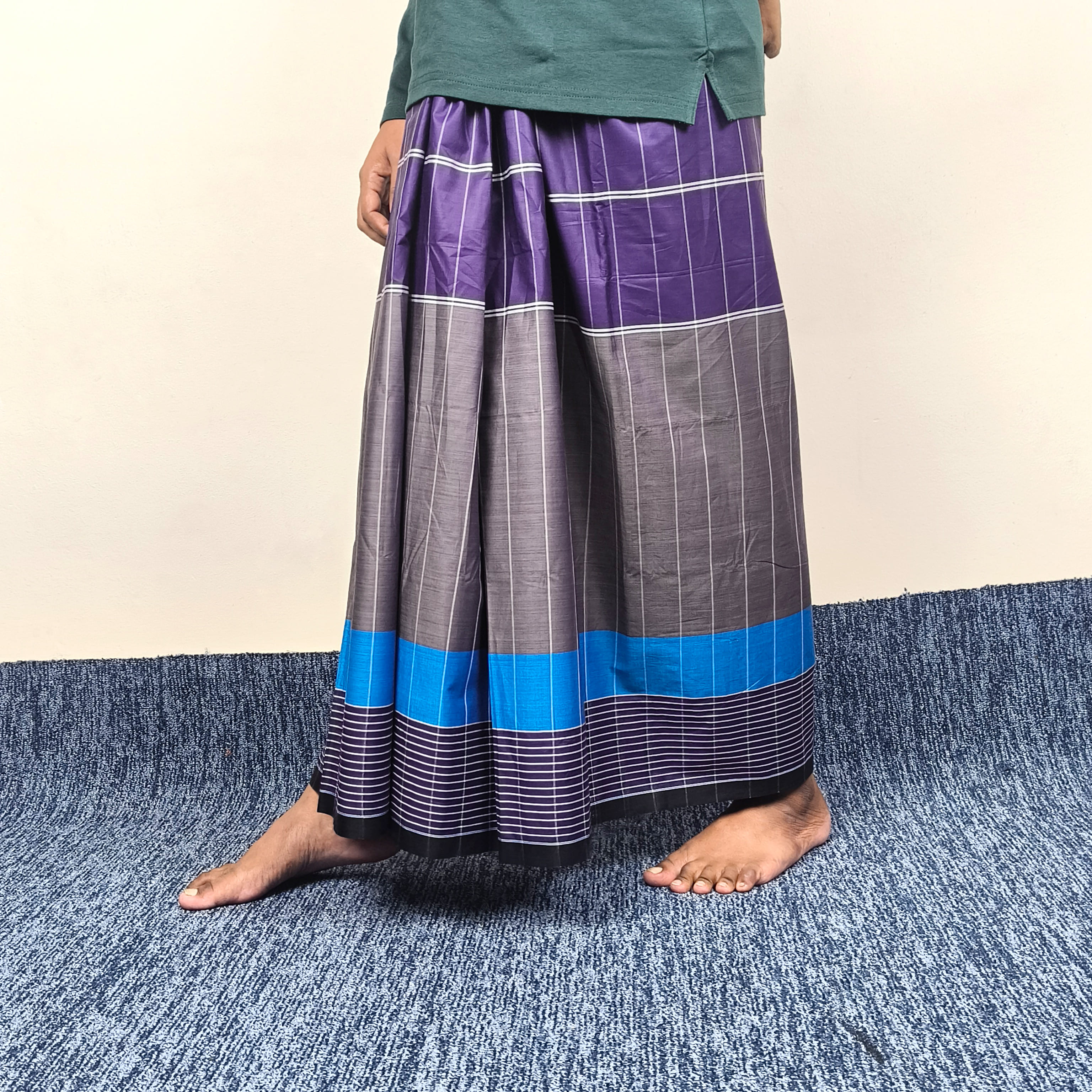Talukdar Lungi C5510-A  – Premium Cotton (5.5 Hand)