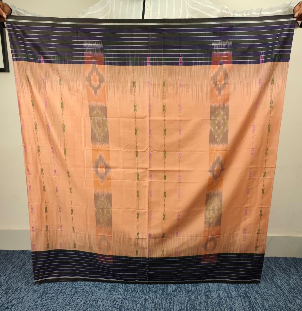 Talukdar Handloom Lungi H5201-B – Premium Cotton (5.25 Hand)