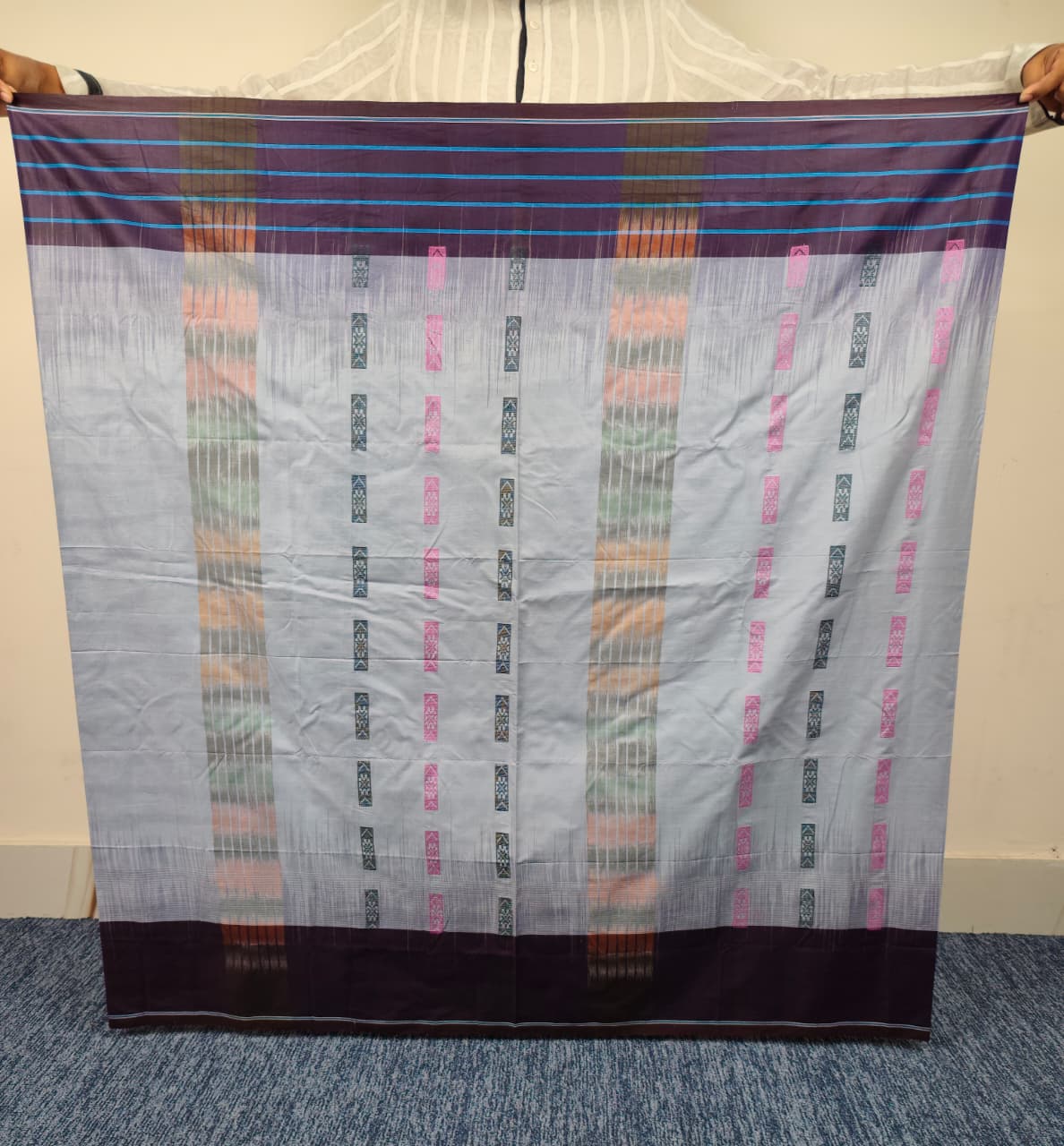 Talukdar Handloom Lungi H5202-H – Premium Cotton (5.25 Hand)