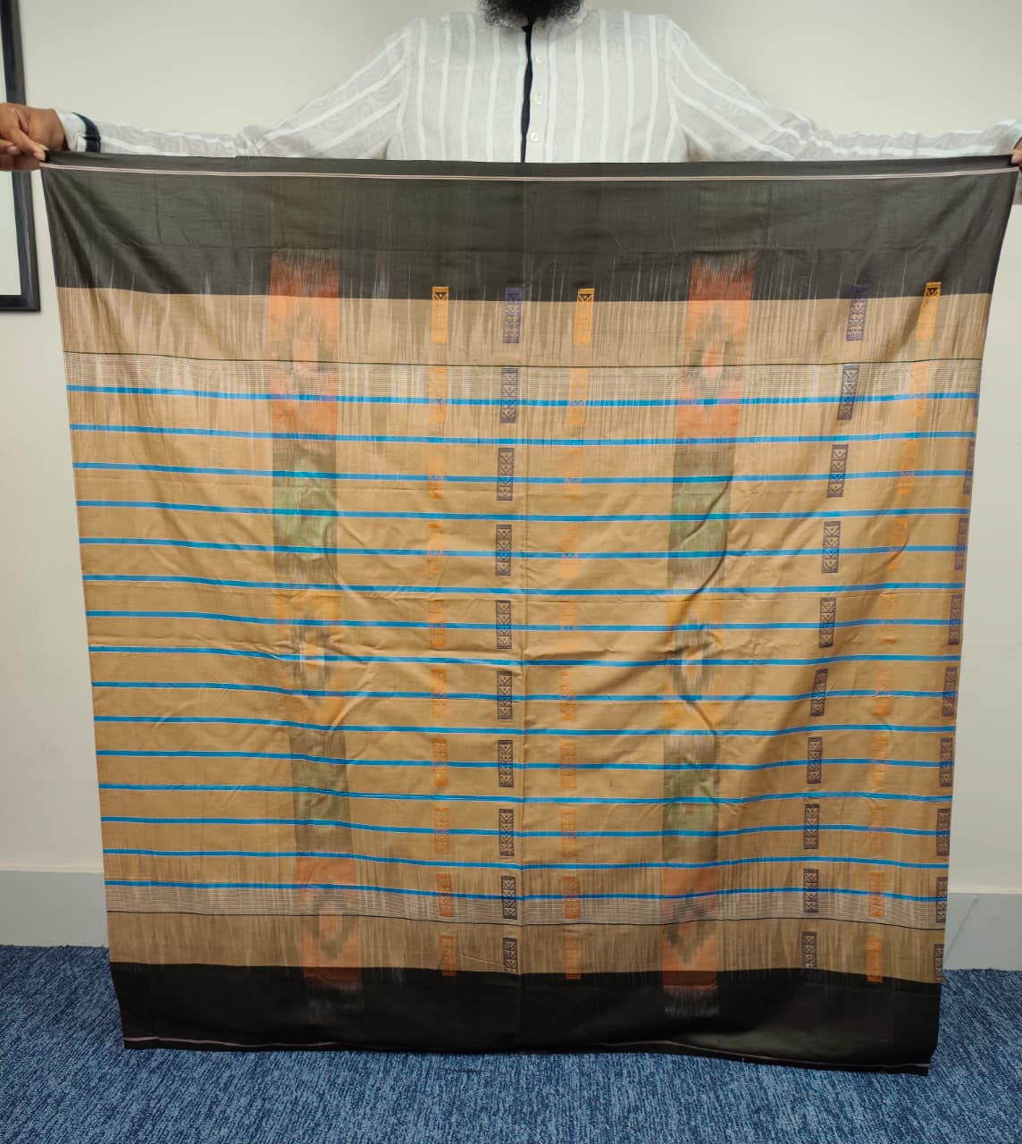 Talukdar Handloom Lungi H5202-F – Premium Cotton (5.25 Hand)