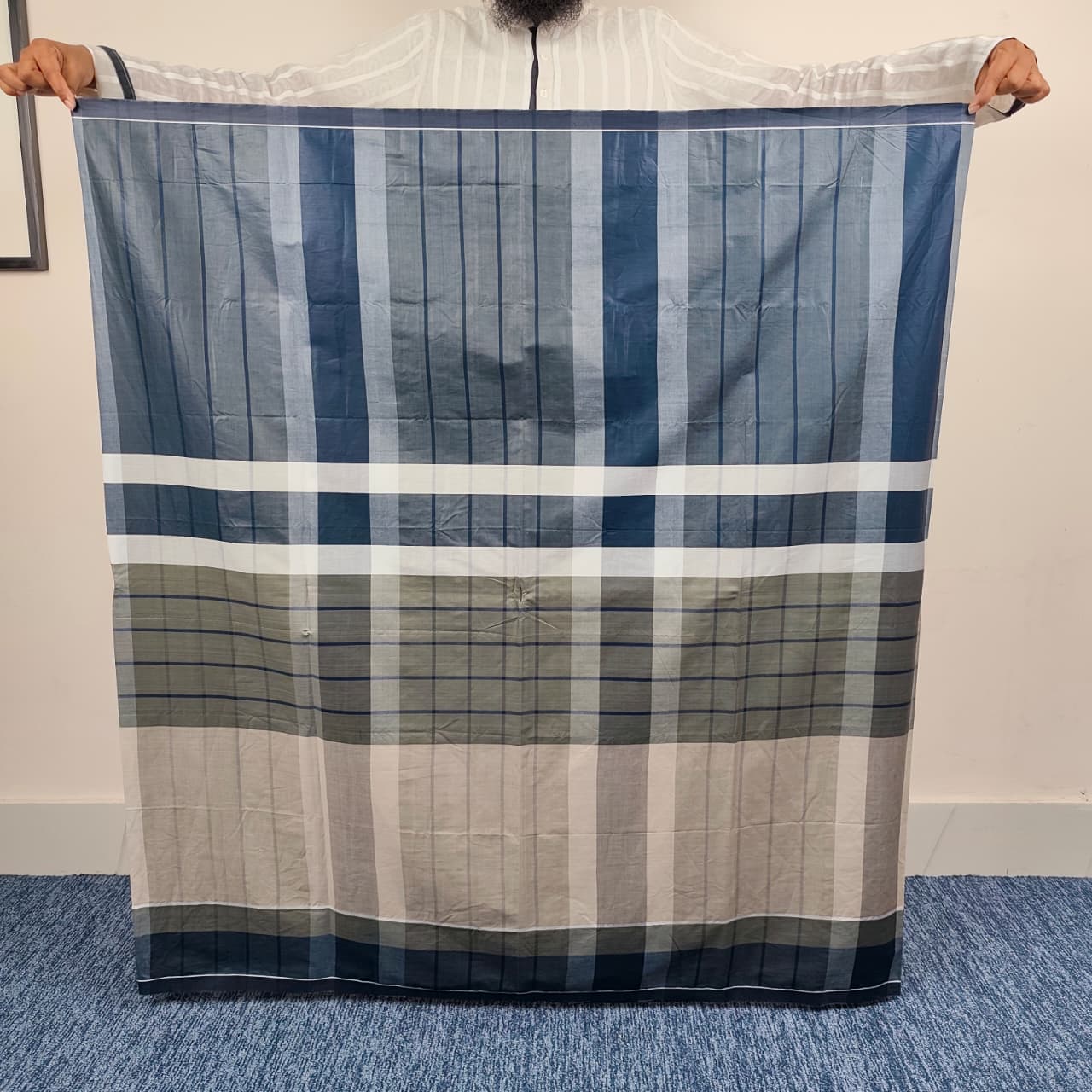Talukdar Lungi C5010-B  – Premium Cotton (5 Hand)